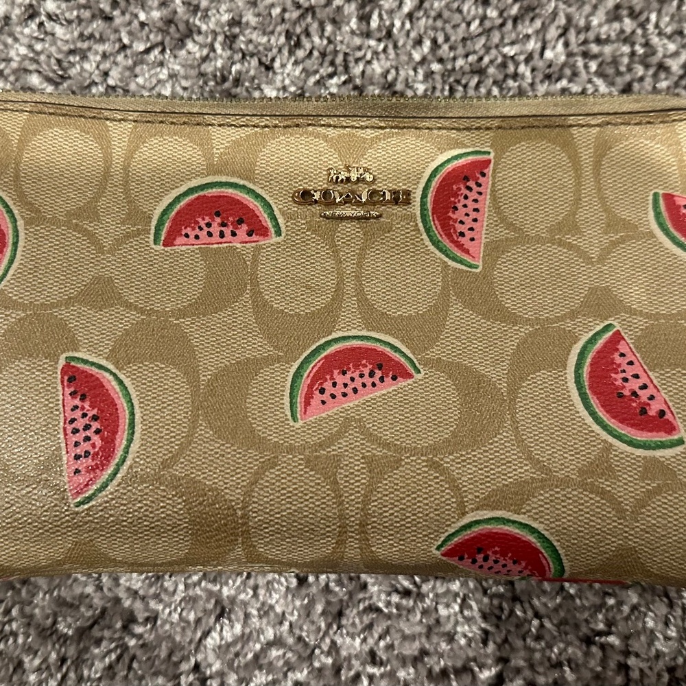 Coach Double Zipper Wallet